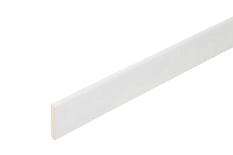 Plinthe MDF Blanche HAUTEUR 10cm
